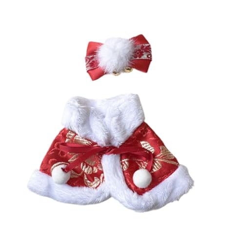 Perfeclan Plüschfigur, Schal, Kleidung, Rollenspiel, auffällig, mit Haar-Accessoire-Umhang. Machen Sie Ihre eigenen Puppen, verkleiden Sie sie für, Rot Perfeclan Plüschfigur, Schal, Kleidung, Rollenspiel, auffällig, mit Haar-Accessoire-Umhang. Machen Sie Ihre eigenen Puppen, verkleiden Sie sie für, Rot von Perfeclan