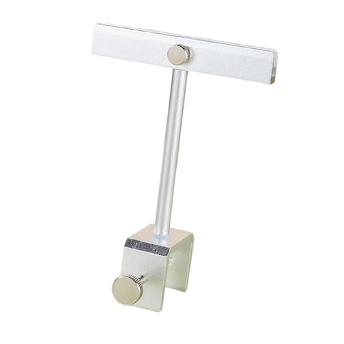 perfeclan Schilderhalter-Klemme, Etikettenhalter, Etiketten-Clip, Schilder-Display-Clip für Einkaufszentren, Bekleidungsgeschäfte, Kleiderstangen und Rohre, Silber von Perfeclan