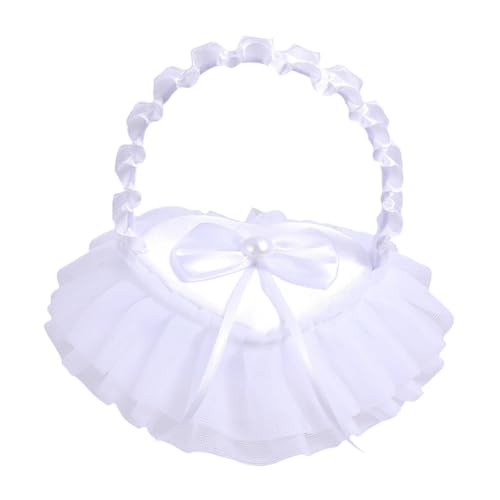perfeclan Tragbarer Blumenkasten für Hochzeiten, Romantischer Blumenkorb für Brautjungfern für Partybedarf, Fotografie, Stil B perfeclan Tragbarer Blumenkasten für Hochzeiten, Romantischer Blumenkorb für Brautjungfern für Partybedarf, Fotografie, Stil B von Perfeclan