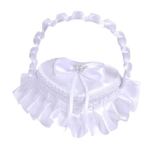 perfeclan Tragbarer Blumenkasten für Hochzeiten, Romantischer Blumenkorb für Brautjungfern für Partybedarf, Fotografie, Stil D perfeclan Tragbarer Blumenkasten für Hochzeiten, Romantischer Blumenkorb für Brautjungfern für Partybedarf, Fotografie, Stil D von Perfeclan