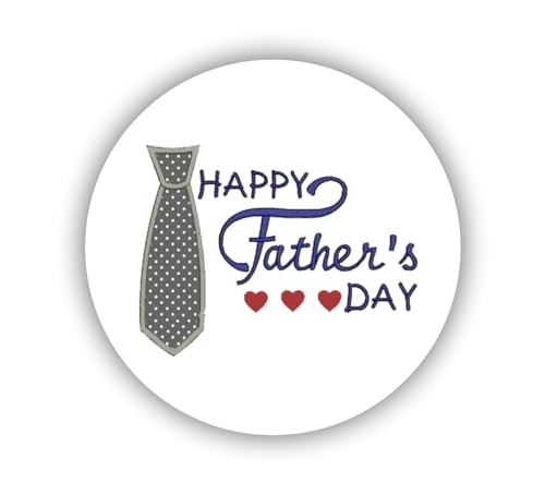 2cmØ 32-Stück! Aufkleber Sticker Briefumschlag-Siegel Post rund HAPPY FATHER'S DAY FRIEDLICHE VATERTAGS R1320 von Perfect Sticker