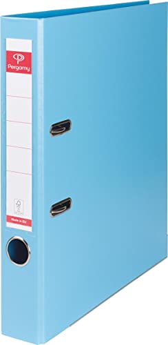 Pergamy 900864 Ordner Vollkunststoff A4 5cm hellblau Pergamy 900864 Ordner Vollkunststoff A4 5cm hellblau von Pergamy