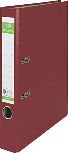 Pergamy 900934 Ordner Recycolor Natura A4 5cm burgunderrot Pergamy 900934 Ordner Recycolor Natura A4 5cm burgunderrot von Pergamy
