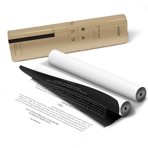 PeriPage Thermodrucker-Papierrollen, A4, 21 cm breit, Φ30 mm, A4-Thermopapier, 100 Blatt, 2 Rollen, kompatibel mit Thermodruckern A40, P80, M832, M834, MT800 PeriPage Thermodrucker-Papierrollen, A4, 21 cm breit, Φ30 mm, A4-Thermopapier, 100 Blatt, 2 Rollen, kompatibel mit Thermodruckern A40, P80, M832, M834, MT800 von PeriPage