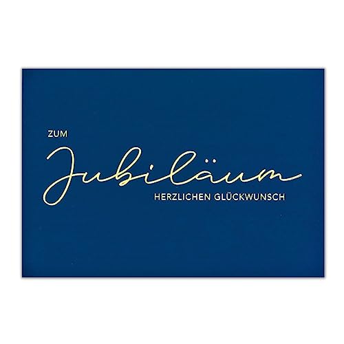 Perleberg Jubiläum Karte I Lifestyle Collection I hochwertige Karten zum Jubiläum mit Goldschrift I Glückwunschkarte Jubiläum I liebevolle Jubiläumskarte I Karte Jubiläum in 11,6 x 16,6 cm Perleberg Jubiläum Karte I Lifestyle Collection I hochwertige Karten zum Jubiläum mit Goldschrift I Glückwunschkarte Jubiläum I liebevolle Jubiläumskarte I Karte Jubiläum in 11,6 x 16,6 cm von Perleberg