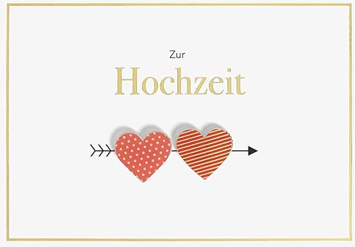 Perleberg - einzigartige Hochzeitskarte mit Herzmotiv und Text - wunderschöne Karte mit Herz 11,6 x 16,6 cm - Karte zur Hochzeit mit Umschlag in gold - hochwertige & besondere Hochzeitskarten Perleberg - einzigartige Hochzeitskarte mit Herzmotiv und Text - wunderschöne Karte mit Herz 11,6 x 16,6 cm - Karte zur Hochzeit mit Umschlag in gold - hochwertige & besondere Hochzeitskarten von Perleberg