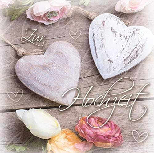Perleberg - einzigartige Hochzeitskarte mit Holz-Herzmotiv - wunderschöne Karte mit Herz 15 x 15 cm - Karte zur Hochzeit mit Umschlag in naturweiß - hochwertige & besondere Hochzeitskarten Perleberg - einzigartige Hochzeitskarte mit Holz-Herzmotiv - wunderschöne Karte mit Herz 15 x 15 cm - Karte zur Hochzeit mit Umschlag in naturweiß - hochwertige & besondere Hochzeitskarten von Perleberg