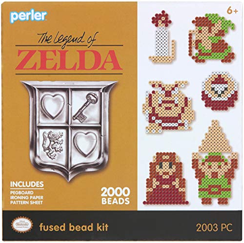 Perler Beads Link Legend of Zelda Schmelzperlen-Set, 2002-teilig. von Perler