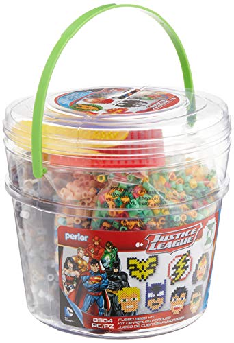 Perler Fused Bead Bucket kit-Justice League von Perler