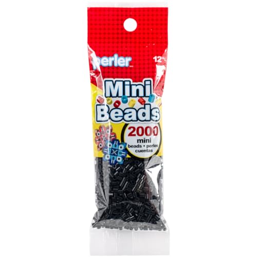 Perler Mini Beads 2000/Pkg-Schwarz Perler Mini Beads 2000/Pkg-Schwarz von Perler
