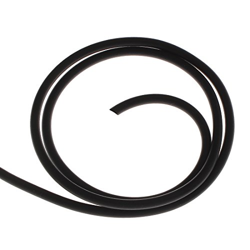 10 Meter Kautschukband in schwarz Ø 5mm Rund Schnur Gummischnur Fugendichtband Kautschukschnur von Perlin