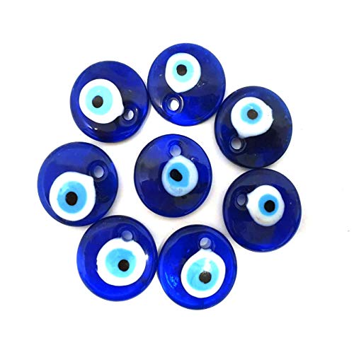 10 Stück Nazar Boncuk Boncugu 2,5/3/4/5 cm Blaues Auge, Evil Eye, Türkischer Glücksbringer, Gastgeschenke Glas Perlen Dekoration Amulett Anhänger Wanddeko Babyparty Sünnet bebek sekeri (10, 2,5 cm) 10 Stück Nazar Boncuk Boncugu 2,5/3/4/5 cm Blaues Auge, Evil Eye, Türkischer Glücksbringer, Gastgeschenke Glas Perlen Dekoration Amulett Anhänger Wanddeko Babyparty Sünnet bebek sekeri (10, 2,5 cm) von Perlin