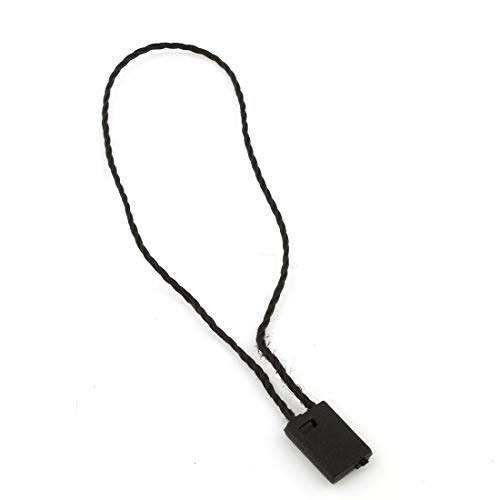 100 Stück Hänge Etikette Etiketten Schwarz Nylonschnur mit Schnappverschluss Pin 17.8cm für Etiketten, Kleidung, Schmuck, Gepäck und für Sicherung Produkte DEK89 100 Stück Hänge Etikette Etiketten Schwarz Nylonschnur mit Schnappverschluss Pin 17.8cm für Etiketten, Kleidung, Schmuck, Gepäck und für Sicherung Produkte DEK89 von Perlin