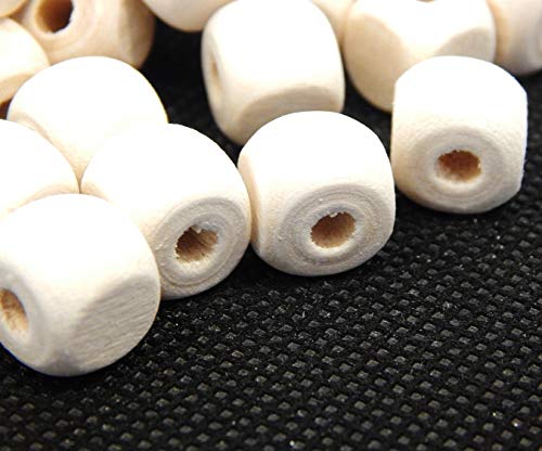 100 Stück Natur Holzperlen zum auffädeln 10mm Holzwürfel Würfel zum Basteln 4mm großes loch Spacer Perlen Zwischenperlen Farblos Unbehandeltem 100 Stück Natur Holzperlen zum auffädeln 10mm Holzwürfel Würfel zum Basteln 4mm großes loch Spacer Perlen Zwischenperlen Farblos Unbehandeltem von Perlin