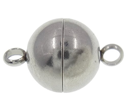 2 EDELSTAHL 304 Magnetverschlüsse 10mm Rund Kettenverschluss Verschlüsse Verbinder Schmuckverschluss Magnet Verschluss für Schmuck Zubehör Kette Armband DIY M113 2 EDELSTAHL 304 Magnetverschlüsse 10mm Rund Kettenverschluss Verschlüsse Verbinder Schmuckverschluss Magnet Verschluss für Schmuck Zubehör Kette Armband DIY M113 von Perlin
