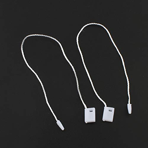 200 Stück Hänge Etikette Etiketten Weiß Nylonschnur mit Schnappverschluss Pin 17.8cm für Etiketten, Kleidung, Schmuck, Gepäck und für Sicherung Produkte DEK88 200 Stück Hänge Etikette Etiketten Weiß Nylonschnur mit Schnappverschluss Pin 17.8cm für Etiketten, Kleidung, Schmuck, Gepäck und für Sicherung Produkte DEK88 von Perlin