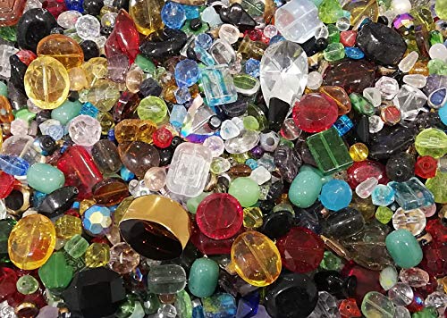 Perlin 250g Glasperlen Kristall Perlen Gemischt Bunt Mix Rund Würfel Oval Kristal für Schmuck Basteln Perlin 250g Glasperlen Kristall Perlen Gemischt Bunt Mix Rund Würfel Oval Kristal für Schmuck Basteln von Perlin