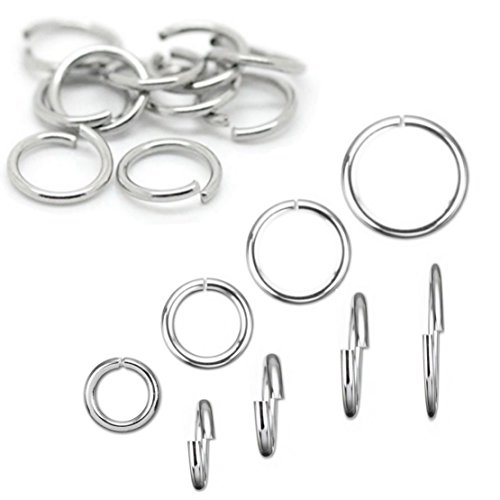250stk Ösen Binderinge Biegeringe Öse 12mm x 0,7mm Verbinder Offen Ringe Verbindungsringe Kettenzubehör Schmuckteile Basteln DIY SF16 250stk Ösen Binderinge Biegeringe Öse 12mm x 0,7mm Verbinder Offen Ringe Verbindungsringe Kettenzubehör Schmuckteile Basteln DIY SF16 von Perlin