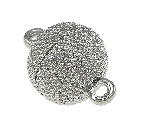 3 Magnetverschlüsse 16mm Rund Kettenverschluss Verschlüsse Verbinder Schmuckverschluss Magnet Verschluss für Schmuck Zubehör Kette Armband DIY STARDUST Walzen SILBER MESSING M430E 3 Magnetverschlüsse 16mm Rund Kettenverschluss Verschlüsse Verbinder Schmuckverschluss Magnet Verschluss für Schmuck Zubehör Kette Armband DIY STARDUST Walzen SILBER MESSING M430E von Perlin