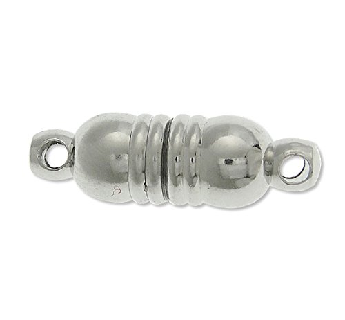 3 Magnetverschlüsse 22mm Altsilber Oval Messing Kettenverschluss Verschlüsse Verbinder Schmuckverschluss Magnet Verschluss für Schmuck Zubehör Kette Armband DIY von Perlin