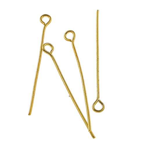 350 Kettelstifte Gold Nietstifte 40mm x 0,7mm Kopfstifte und mit öse 4cm Perlenstifte Gold Prismenstifte für Schmuckherstellung 350 Kettelstifte Gold Nietstifte 40mm x 0,7mm Kopfstifte und mit öse 4cm Perlenstifte Gold Prismenstifte für Schmuckherstellung von Perlin