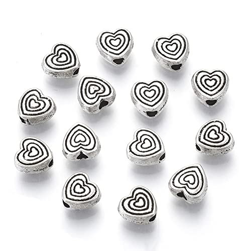 40 Spirale Zwischenperlen Spacer 6mm Silber Herz Metallperlen Zwischenteile Schmuckteil Für Basteln Schmuck Kette Armband Schmuckteile 40 Spirale Zwischenperlen Spacer 6mm Silber Herz Metallperlen Zwischenteile Schmuckteil Für Basteln Schmuck Kette Armband Schmuckteile von Perlin