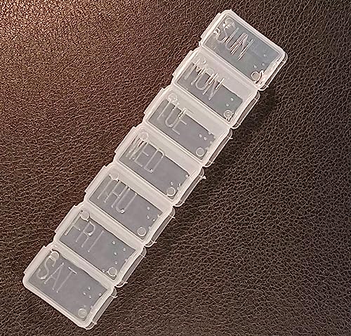 4stk Perlenbox mit 7 Fächer Sortierbox Sortierkiste Kunststoff Container Materialbox Sortimentskasten Sortimentsboxen für die Schmuck Perlen Nailart Kosmetik und andere Mini waren Schmuckschatulle 4stk Perlenbox mit 7 Fächer Sortierbox Sortierkiste Kunststoff Container Materialbox Sortimentskasten Sortimentsboxen für die Schmuck Perlen Nailart Kosmetik und andere Mini waren Schmuckschatulle von Perlin