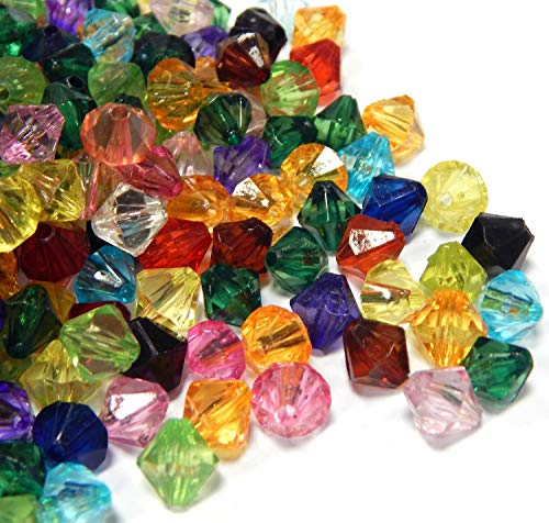 750 Kunststoffperlen Luxus Acrylperlen Plastik 6mm Doppelkegel Mix Perlen Pack POSTEN Perle zum fädeln für DIY Schmuck Herstellung D806A 750 Kunststoffperlen Luxus Acrylperlen Plastik 6mm Doppelkegel Mix Perlen Pack POSTEN Perle zum fädeln für DIY Schmuck Herstellung D806A von Perlin