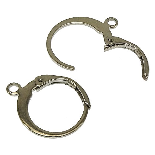 8 Edelstahl Ohrhaken Ohrringe Klapp Brisuren Ohrhänger Rund Klappbügel 14mm M127 8 Edelstahl Ohrhaken Ohrringe Klapp Brisuren Ohrhänger Rund Klappbügel 14mm M127 von Perlin