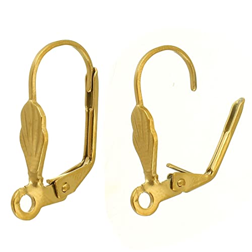 8 stk Edelstahl 304 Ohrhaken Ohrstecker Gold Ohrringe Klapp Brisuren Ohrhänger Ohr-Verschluss Klappbügel 18mm 8 stk Edelstahl 304 Ohrhaken Ohrstecker Gold Ohrringe Klapp Brisuren Ohrhänger Ohr-Verschluss Klappbügel 18mm von Perlin