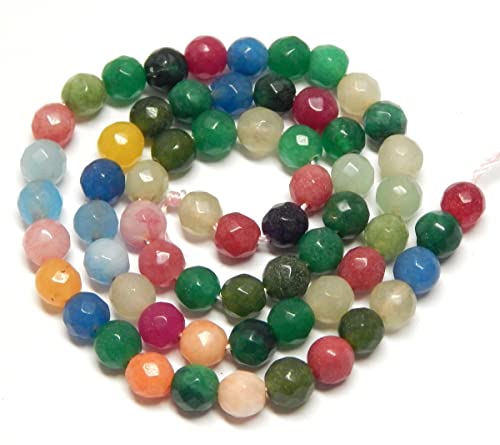 Perlin Achat Stein, Edelstein Strang Perlen, Gemischte Farbe, 6mm 60Stk, Bastel-Set, Halbedelstein, Facet Rund, Schmuckperlen Schmuckherstellung Perlin Achat Stein, Edelstein Strang Perlen, Gemischte Farbe, 6mm 60Stk, Bastel-Set, Halbedelstein, Facet Rund, Schmuckperlen Schmuckherstellung von Perlin