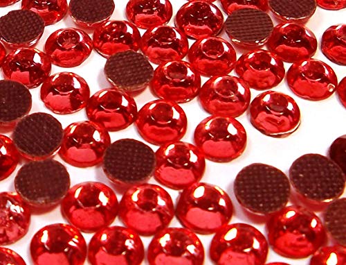 Hotfix 5mm Flatback Rückseite Strasssteine SS20 1440 Stück Glas steine Runde Kristall Edelsteine 4,4~5mm (Rosa Pink) von Perlin