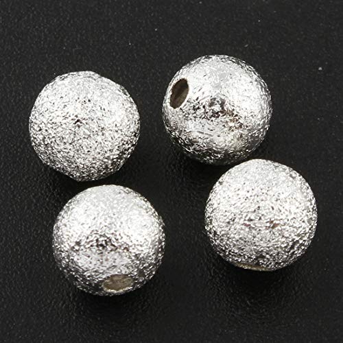Metallperlen Stardust Silber Perlen Spacer 6mm Rund 50stk Schmuckperlen Schmuck Design M171 Metallperlen Stardust Silber Perlen Spacer 6mm Rund 50stk Schmuckperlen Schmuck Design M171 von Perlin
