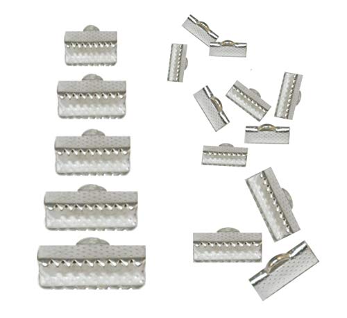 Perlin Metall Endkappen Set Verbinder Kappen Verschluss 6/8/10/13/16 mm Krokodilklemme End Tip Endteile für Draht Schmuck Connectors Klemmbleche Legierung Schnalle Haken 100 Stück Perlin Metall Endkappen Set Verbinder Kappen Verschluss 6/8/10/13/16 mm Krokodilklemme End Tip Endteile für Draht Schmuck Connectors Klemmbleche Legierung Schnalle Haken 100 Stück von Perlin