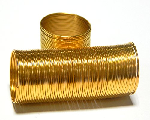 Perlin 100 WINDUNGEN MEMORY WIRE SPIRALDRAHT FINGERRINGE METALL SPIRALE 20mm GOLD M110 Perlin 100 WINDUNGEN MEMORY WIRE SPIRALDRAHT FINGERRINGE METALL SPIRALE 20mm GOLD M110 von Perlin