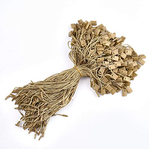 Perlin - 275 Stück Hänge Etikette Etiketten Beige Nylonschnur mit Schnappverschluss Pin 17.8cm für Etiketten, Kleidung, Schmuck, Gepäck und für Sicherung Produkte DEK102 Perlin - 275 Stück Hänge Etikette Etiketten Beige Nylonschnur mit Schnappverschluss Pin 17.8cm für Etiketten, Kleidung, Schmuck, Gepäck und für Sicherung Produkte DEK102 von Perlin