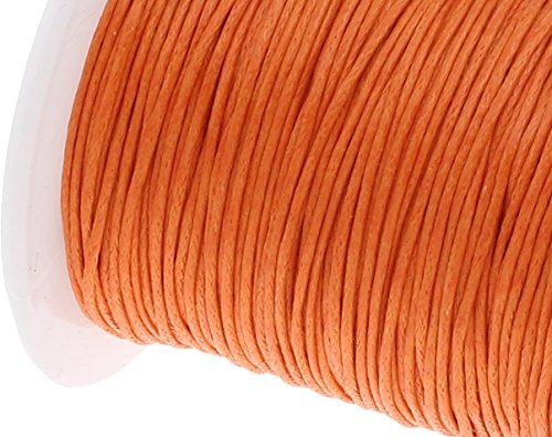 Perlin - 75 m Gewachste Baumwollekordel Orange 1mm Gewachst Schmuck Schnüre Wachs Fäden Baumwollschnur Wachsfaden Wachsband Perlenschnur Schmuckherstellung C169 Perlin - 75 m Gewachste Baumwollekordel Orange 1mm Gewachst Schmuck Schnüre Wachs Fäden Baumwollschnur Wachsfaden Wachsband Perlenschnur Schmuckherstellung C169 von Perlin