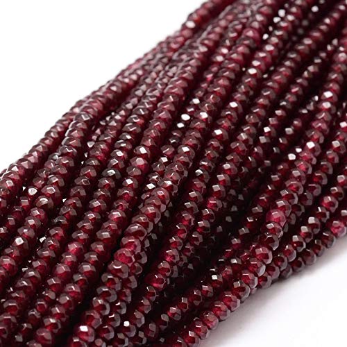Perlin Edelstein Perlen Achat Stein 4mm Garnet Rot 30Stk Facettiert Rondelle Edelsteine Halbedelstein Schmuckperlen Schmuckstein G105 Perlin Edelstein Perlen Achat Stein 4mm Garnet Rot 30Stk Facettiert Rondelle Edelsteine Halbedelstein Schmuckperlen Schmuckstein G105 von Perlin
