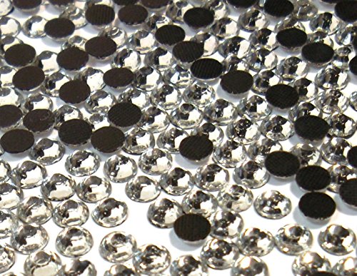Perlin - Hotfix Strasssteine, 14400stk, Crystal, 2mm SS6 AAA Qualität, Kristall, zum Aufbügeln, Hotglue, Glitzersteine Rhinestone Glass Strass Perlen 402 von Perlin