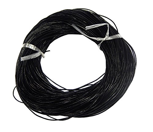 Perlin - Lederband Schwarz 1mm 10 Meter Lederschnur Schmuckschnur Bastelschnur Leder Band Rindsleder Schmuckband Bastelband C26 x2 Perlin - Lederband Schwarz 1mm 10 Meter Lederschnur Schmuckschnur Bastelschnur Leder Band Rindsleder Schmuckband Bastelband C26 x2 von Perlin