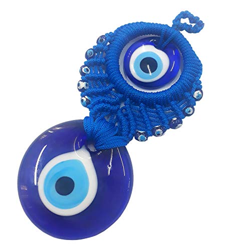 Perlin Nazar Boncuk Boncugu Türkisch Blau Evil Eye Wandbehang 15cm Ornament Amulett Dekoration Home Decor Schutz Segen Geschenk Glasperlen Anhänger für Auto Haus und Büro Perlin Nazar Boncuk Boncugu Türkisch Blau Evil Eye Wandbehang 15cm Ornament Amulett Dekoration Home Decor Schutz Segen Geschenk Glasperlen Anhänger für Auto Haus und Büro von Perlin