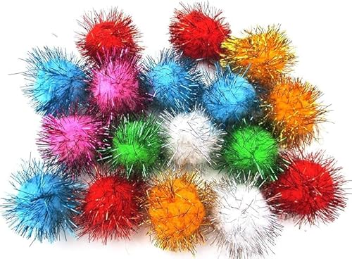 Plush Pompons mit Silber Glitzer 10mm , Rund Pompon, 200stk Bunte Mix Farben Set Bommel Nähen Tilda Basteln Borte bälle Flauschigen Plüsch Bälle für Lustige DIY Kreative Handwerk Plush Pompons mit Silber Glitzer 10mm , Rund Pompon, 200stk Bunte Mix Farben Set Bommel Nähen Tilda Basteln Borte bälle Flauschigen Plüsch Bälle für Lustige DIY Kreative Handwerk von Perlin