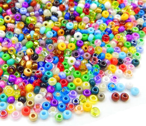 Rocailles Perlen 2mm Preciosa Ornela Tschechische 9000 Stück Glasperlen 11/0 Gemischte Farbe, Seed Beads Rocailles Perlen 2mm Preciosa Ornela Tschechische 9000 Stück Glasperlen 11/0 Gemischte Farbe, Seed Beads von Perlin