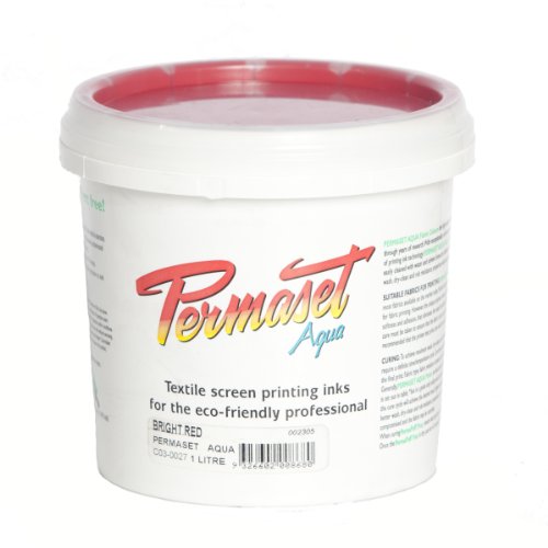 Permaset Aqua Stoffdruckfarbe, 1 l, Hellrot Permaset Aqua Stoffdruckfarbe, 1 l, Hellrot von Permaset