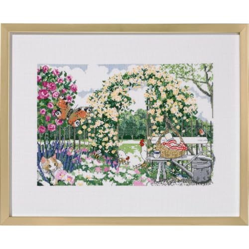 Permin Kreuzstich Stickpackung Blumen Zählmuster Permin Kreuzstich Stickpackung Blumen Zählmuster von Permin