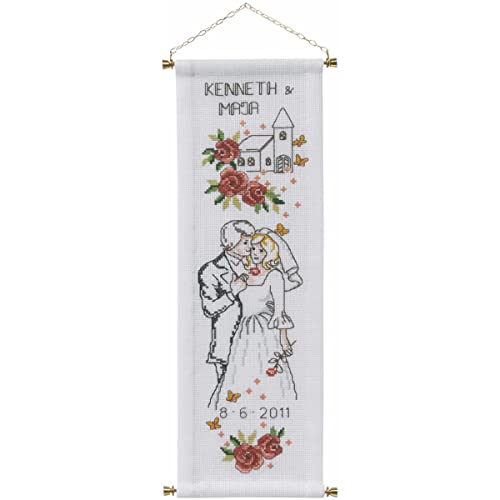 Permin Kreuzstich Stickpackung Hochzeit Zählmuster Permin Kreuzstich Stickpackung Hochzeit Zählmuster von Permin