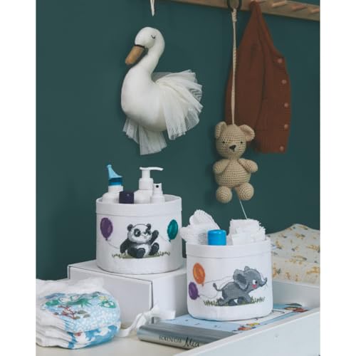 Permin Kreuzstich Stickpackung Korb Elefant Zählmuster Permin Kreuzstich Stickpackung Korb Elefant Zählmuster von Permin