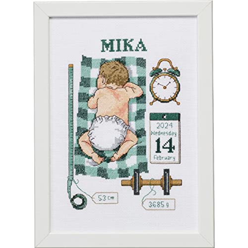 Permin Kreuzstich Stickpackung Mika Zählmuster Permin Kreuzstich Stickpackung Mika Zählmuster von Permin
