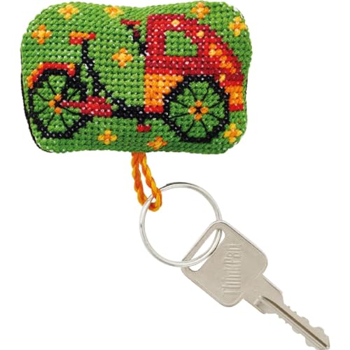 Permin Kreuzstich Stickpackung Schlüsselanhänger Lastenfahrrad Zählmuster Permin Kreuzstich Stickpackung Schlüsselanhänger Lastenfahrrad Zählmuster von Permin