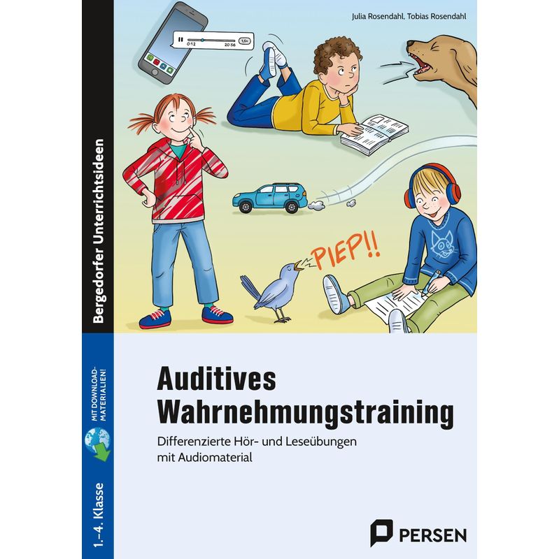Auditives Wahrnehmungstraining - Julia Rosendahl, Tobias Rosendahl, Kartoniert (TB) von Persen Verlag in der AAP Lehrerwelt